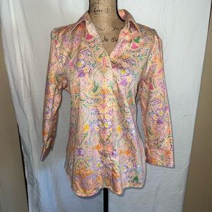 Chaps long sleeve blouse